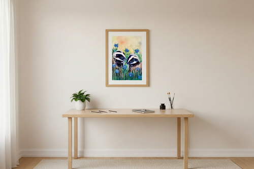 Baby Skunks — Zoomed In Studio Mockup